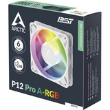 ARCTIC Freezer P12 Pro A-RGB (White) Carcasa del ordenador Ventilador 12 cm Blanco 3 pieza(s) blanco, Ventilador, 12 cm, 131 m³/h, Blanco