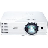 Acer S1386WHN videoproyector Proyector de alcance estándar 3600 lúmenes ANSI DLP WXGA (1280x800) 3D Blanco, Proyector DLP blanco, 3600 lúmenes ANSI, DLP, WXGA (1280x800), 20000:1, 16:10, 4:3, 16:9