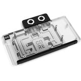 Alphacool Core RX 9070 XT Steel Legend, Refrigeración por agua transparente/Cromado