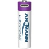 Ansmann 1312-0036, Batería blanco/Violeta
