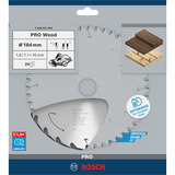 Bosch 2 608 837 698 hoja de sierra circular 18,4 cm 1 pieza(s) Madera noble, Madera blanda, 18,4 cm, 1,6 cm, 1,1 mm, 7900 RPM, 1,6 mm