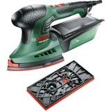 Bosch PSM 200 AES Multilijadora 26000 OPM Negro, Verde, Rojo, Lijadora múltiple verde/Negro, Multilijadora, Velcro, Negro, Verde, Rojo, 6000 OPM, 26000 OPM, 1,8 mm