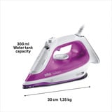 Braun TexStyle 5 SI 5225 PU, Plancha a vapor violeta/blanco