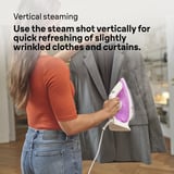 Braun TexStyle 5 SI 5225 PU, Plancha a vapor violeta/blanco