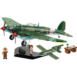 COBI Heinkel HE 111 H-22 con bomba voladora V1 - Edición ejecutiva, Juegos de construcción 
