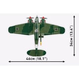 COBI Heinkel HE 111 H-22 con bomba voladora V1 - Edición ejecutiva, Juegos de construcción 