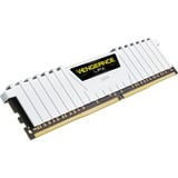 Corsair Vengeance LPX CMK32GX4M2E3200C16W módulo de memoria 32 GB 2 x 16 GB DDR4 3200 MHz, Memoria RAM blanco, 32 GB, 2 x 16 GB, DDR4, 3200 MHz, 288-pin DIMM