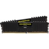 Corsair Vengeance LPX CMK32GX4M2G4000C19 módulo de memoria 32 GB 2 x 16 GB DDR4 4000 MHz, Memoria RAM negro, 32 GB, 2 x 16 GB, DDR4, 4000 MHz, 288-pin DIMM