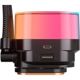 Corsair iCUE LINK TITAN 360 RX LCD RGB, Refrigeración por agua negro