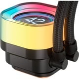 Corsair iCUE LINK TITAN 360 RX LCD RGB, Refrigeración por agua negro
