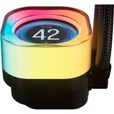 Corsair iCUE LINK TITAN 360 RX LCD RGB, Refrigeración por agua negro
