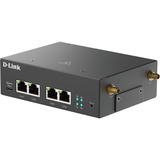 D-Link DWM-314-G router de telefonía/puerta de enlace/módem Módem/router de red móvil Módem/router de red móvil, Negro, 10,100,1000 Mbit/s, OpenVPN WireGuard, Corriente alterna, CC