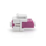 Digitus Acoplador LWL, dúplex, LC > conector LC, multimodo OM4, Embrague violeta