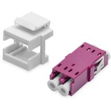 Digitus Acoplador LWL, dúplex, LC > conector LC, multimodo OM4, Embrague violeta