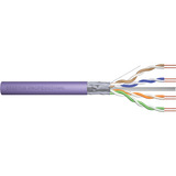 Digitus Cable de instalación Professional Cat.6 F/UTP simplex, Cca violeta