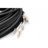 Digitus Cable de ruptura universal de fibra óptica, dúplex, conector LC/UPC, multimodo OM4 negro
