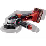 EINHELL Amoladora angular inalámbrica Power X-Change TE-AG 18/115 Li Kit, 18 voltios rojo/Negro