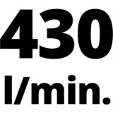 EINHELL TE-AC 430/90/10 compresor de aire 3000 W 430 l/min Corriente alterna negro/Rojo, 430 l/min, 10 bar, 3000 W, 68,3 kg