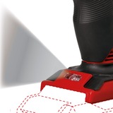 EINHELL TE-CD 18 Li Sin llave 1,3 kg Negro, Rojo, Taladro/destornillador rojo/Negro, No incluye cargador ni batería. Taladro de pistola, perforacion, Desatornillar, Negro, Rojo, 6 mm, 60 Nm, 500 RPM