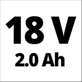Einhell TE-CD 18/45 3X-Li +22, Taladro/destornillador rojo/Negro