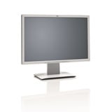 Fujitsu B24W-6 LED (sin base) reacondicionado, Monitor LED gris claro