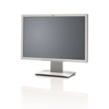 Fujitsu B24W-6 LED (sin base) reacondicionado, Monitor LED gris claro