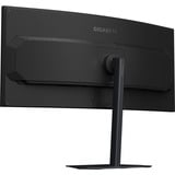 GIGABYTE GS34WQCA Monitor Gaming Curvo 34" WQHD – 3440 x 1440, 1500R, 120Hz, 1ms, 300 cd/m², FreeSync Premium, HDR Ready, HDMI 2.0, DisplayPort 1.4., Monitor de gaming negro, 1500R, 120Hz, 1ms, 300 cd/m², FreeSync Premium, HDR Ready, HDMI 2.0, DisplayPort 1.4., 86,4 cm (34"), 3440 x 1440 Pixeles, Wide Quad HD, LCD, 1 ms, Negro