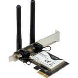 Inter-Tech DMG-33 Interno WLAN 1300 Mbit/s, Adaptador Wi-Fi Interno, Inalámbrico, PCI Express, WLAN, Wi-Fi 5 (802.11ac), 1300 Mbit/s