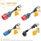 Juice Technology JUICE BOOSTER 2 German Traveller Set, Wallbox  antracita/Negro