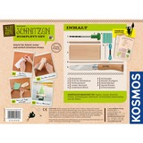 KOSMOS Schnitzen Komplett-Set, Manualidades Kit de experimentos, 8 año(s), Multicolor