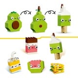 LEGO Classic Amigos Nutritivos Creativos, Juegos de construcción Juego de construcción, 4 año(s), Plástico, 150 pieza(s), 181 g