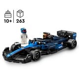 LEGO Coche de Carreras Williams Racing FW46 F1®, Juegos de construcción Juego de construcción, 10 año(s), Plástico, 263 pieza(s), 298 g