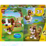 LEGO Creator 3-en-1 Animales adorables: Cachorro juguetón, Juegos de construcción 