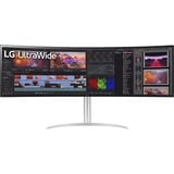 LG 49BQ95C, Monitor LED blanco/Plateado