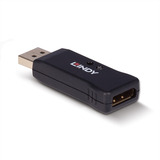 Lindy Emulador EDID DisplayPort 1.4, Adaptador negro