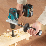 Makita Taladro atornillador inalámbrico DDF492Z, 18 Voltios, Taladro/destornillador azul/Negro
