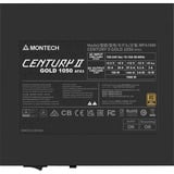Montech MONTECH Century II 1050w Gold, Fuente de alimentación de PC plateado