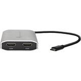 OWC OWCCADPDL2HDMI, Adaptador plateado/Negro