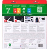 One for all Antena de interior DVB-T2 SV9495-5G negro