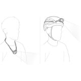 Petzl SWIFT LT negro/Naranja