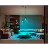Philips Hue White & Color Ambiance Starter-Set: E27 lámpara inteligente A60 paquete doble, Lámpara LED 
