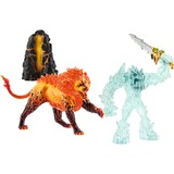 Schleich ELDRADOR CREATURES Battle for the Superweapon – Frost Monster vs. Fire Lion, Muñecos 7 año(s), Multicolor
