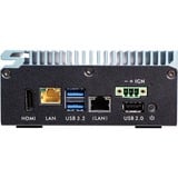 Shuttle Edge PC SPCEL02 0,46 l tamaño PC Negro, Azul J6412 Intel® SoC BGA 1493 2 GHz, Barebone turquesa, 0,46 l tamaño PC, Mini PC barebone, Intel® SoC, BGA 1493, DDR4-SDRAM, SATA