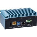 Shuttle Edge PC SPCEL02 0,46 l tamaño PC Negro, Azul J6412 Intel® SoC BGA 1493 2 GHz, Barebone turquesa, 0,46 l tamaño PC, Mini PC barebone, Intel® SoC, BGA 1493, DDR4-SDRAM, SATA
