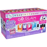 Spin Master Paquete de recarga GO GLAM con 4 cartuchos de diseños, 3 colores de esmalte de uñas para usar con U-nique Nail Stamper Salon, Manualidades Cool Maker Paquete de recarga GO GLAM con 4 cartuchos de diseños, 3 colores de esmalte de uñas para usar con U-nique Nail Stamper Salon, Set de maquillaje infantil, 8 año(s), Multicolor