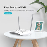 TP-Link Router blanco