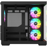 Thermaltake CA-1Z2-00M1WN-WS, Cajas de torre negro/Madera