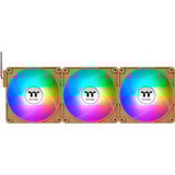 Thermaltake CT120 EX ARGB Sync PC Cooling Fan Gravel Sand, Ventilador marrón claro