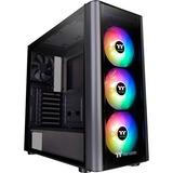 Thermaltake Level 20 MT ARGB Midi Tower Negro, Plata, Cajas de torre negro, Midi Tower, PC, Negro, Plata, ATX, micro ATX, Mini-ITX, SPCC, Vidrio templado, Juego