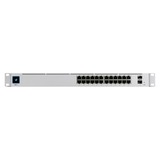 Ubiquiti UniFi USW-PRO-24 switch Gestionado L2/L3 Gigabit Ethernet (10/100/1000) Plata, Interruptor/Conmutador gris, Gestionado, L2/L3, Gigabit Ethernet (10/100/1000), Montaje en rack